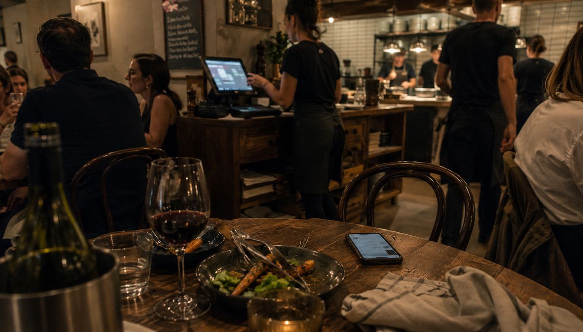 The Burrow Bistro restaurant interior